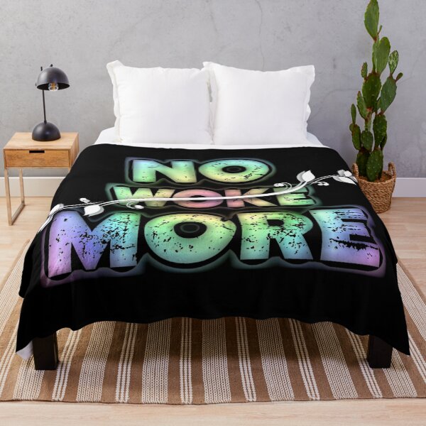 Item preview, Woke No More . Typographical Design . Rainbow Colours . #1 designed and sold by Artistic63.