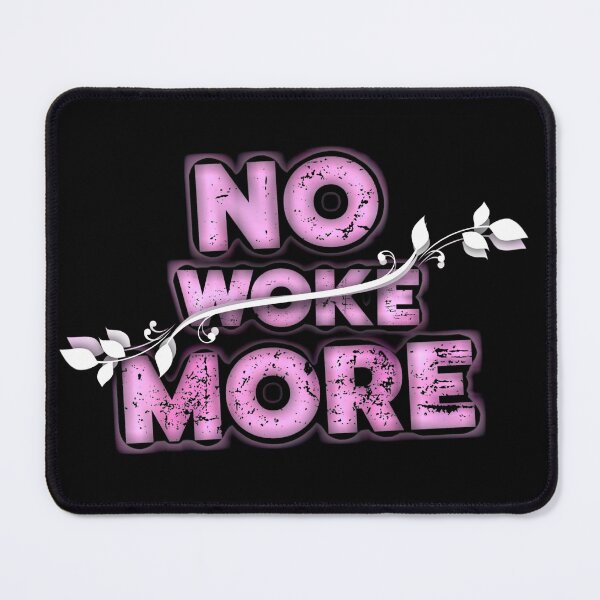 Item preview, Woke No More . Typographical Design . Pink . #2 designed and sold by Artistic63.