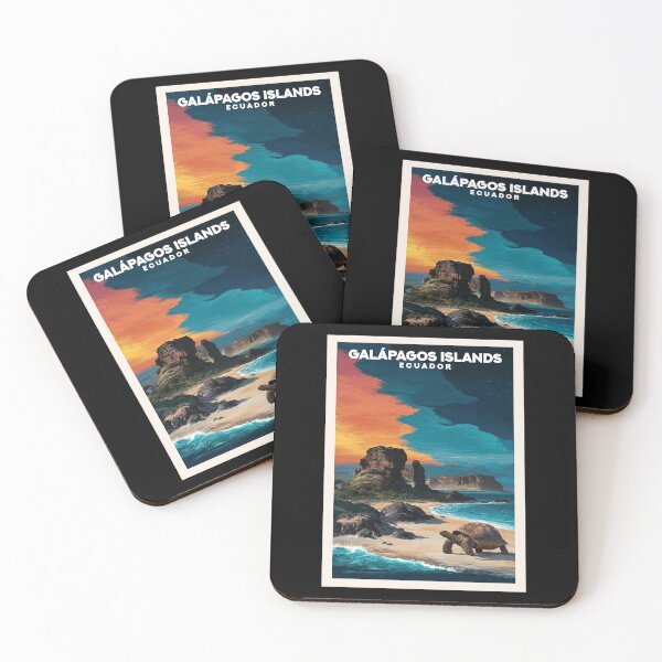 Item preview, Galápagos Islands (Ecuador), Travel Art designed and sold by PinkandP.