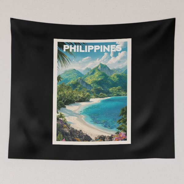Item preview, Philippines, Travel Art designed and sold by PinkandP.
