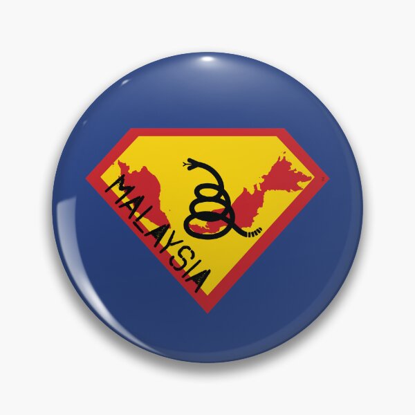 Item preview, MALAYSIA SHIELD - Freedom Is The Superpower - Modern Gadsden Snake Flag - Dont Tread On Me SUPERHERO spellout design designed and sold by pelagio.