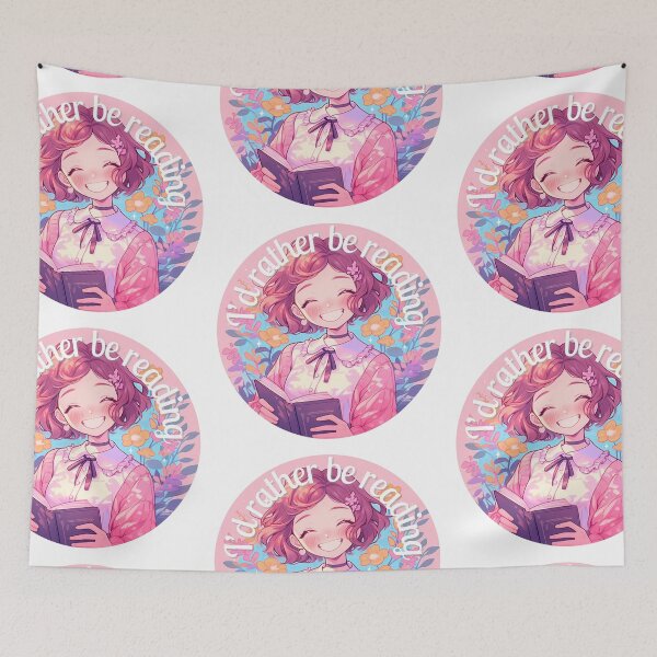 Item preview, I'd rather be reading designed and sold by MendaciousMina.