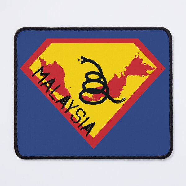 Item preview, MALAYSIA SHIELD - Freedom Is The Superpower - Modern Gadsden Snake Flag - Dont Tread On Me SUPERHERO spellout design designed and sold by pelagio.
