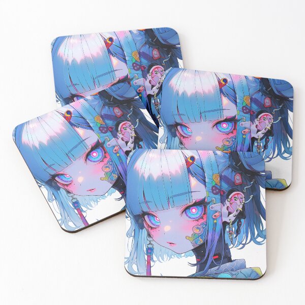 Item preview, Cute android girl designed and sold by iWallGlow.