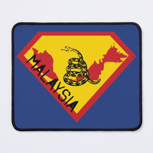 Item preview, MALAYSIA SHIELD - Freedom Is The Superpower -Gadsden Snake Flag - Dont Tread On Me SUPERHERO spellout design designed and sold by pelagio.