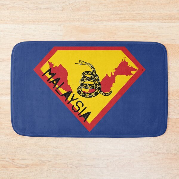 Item preview, MALAYSIA SHIELD - Freedom Is The Superpower -Gadsden Snake Flag - Dont Tread On Me SUPERHERO spellout design designed and sold by pelagio.