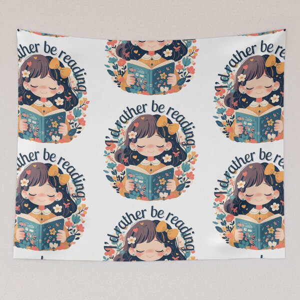 Item preview, I'd rather be reading designed and sold by MendaciousMina.