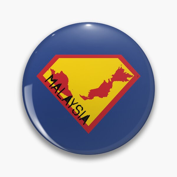 Item preview, MALAYSIA SHIELD - Freedom Is The Superpower - SUPERHERO spellout design designed and sold by pelagio.