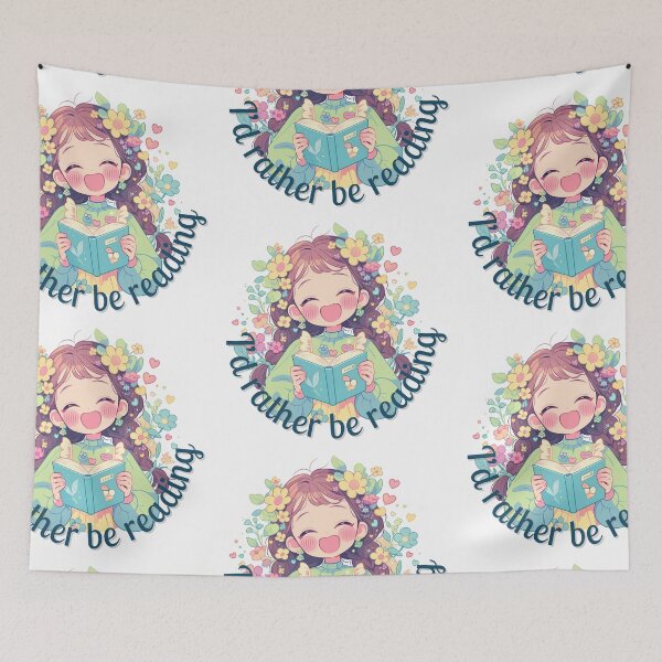 Item preview, I'd rather be reading designed and sold by MendaciousMina.