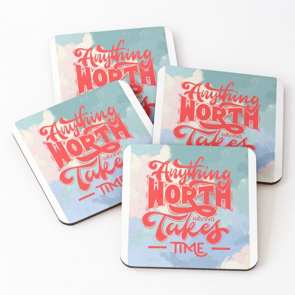 Item preview, Anything worth having taky time  designed and sold by PornsriShop.