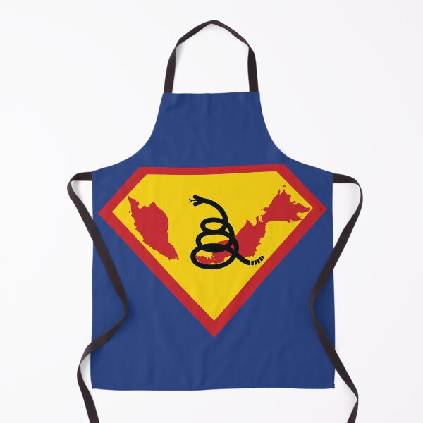 Item preview, MALAYSIA SHIELD - Freedom Is The Superpower - Modern Gadsden Snake Flag - Dont Tread On Me SUPERHERO design designed and sold by pelagio.
