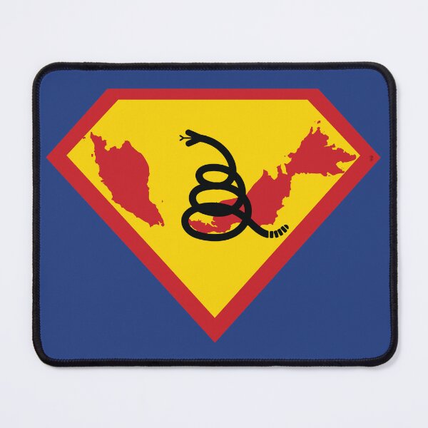 Item preview, MALAYSIA SHIELD - Freedom Is The Superpower - Modern Gadsden Snake Flag - Dont Tread On Me SUPERHERO design designed and sold by pelagio.
