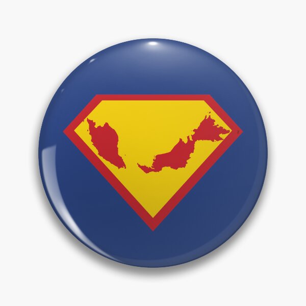 Item preview, SUPER MALAYSIA SHIELD - Freedom Is The Superpower - SUPERHERO design designed and sold by pelagio.
