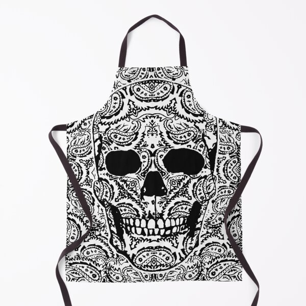 Item preview, Paisly Skull Bandana Print designed and sold by TheHauntedDisco.