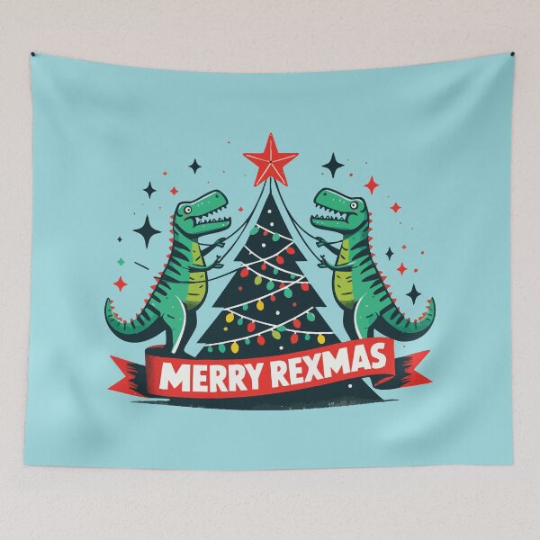 Item preview, Festive Dinosaurs: Merry Rexmas designed and sold by Scaryzz.