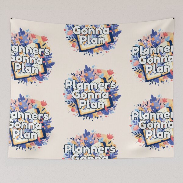Item preview, Planners gonna plan designed and sold by MendaciousMina.