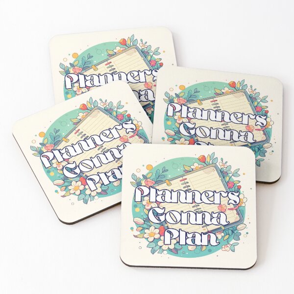 Item preview, Planners gonna plan designed and sold by MendaciousMina.