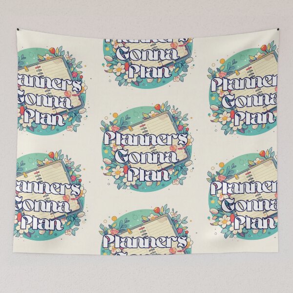 Item preview, Planners gonna plan designed and sold by MendaciousMina.