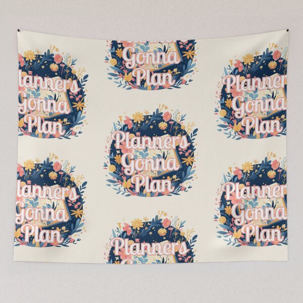 Item preview, Planners gonna plan designed and sold by MendaciousMina.