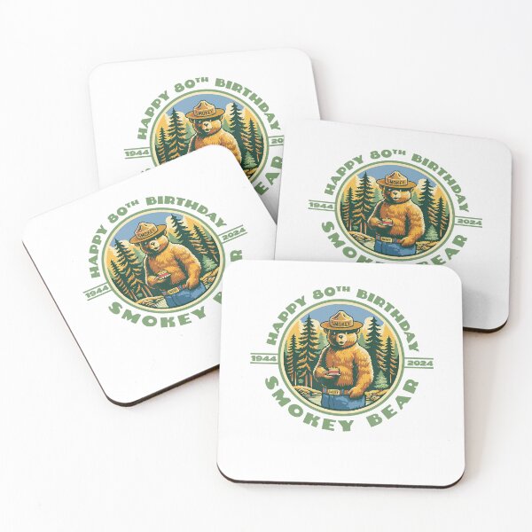 Item preview, Happy 80Th Birthday Smokey Bear designed and sold by laothithane.