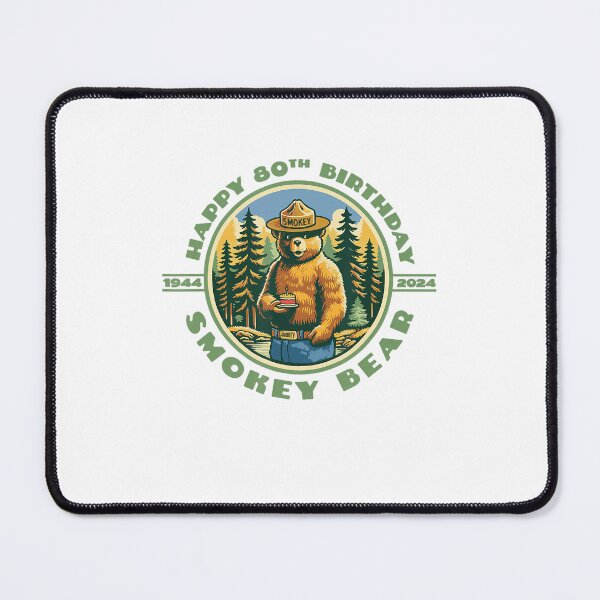 Item preview, Happy 80Th Birthday Smokey Bear designed and sold by laothithane.