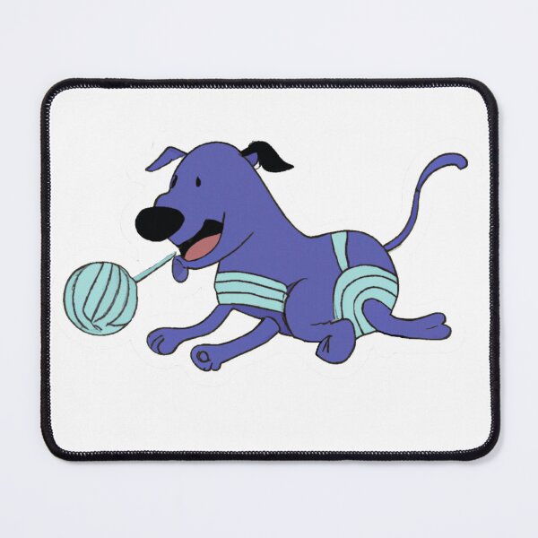 Item preview, dog and yarn ball designed and sold by Robertworkshop.