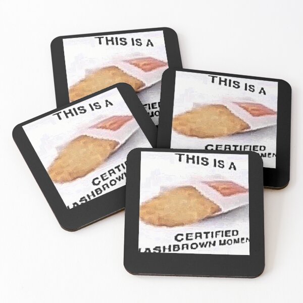 Item preview, This Is A Certified Hashbrown Moment Meme designed and sold by warda-shop.