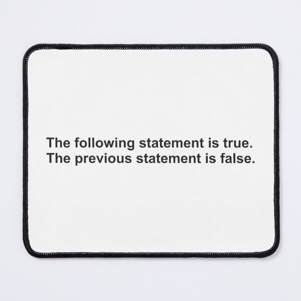 Item preview, This Sentence Is False - Liar Paradox designed and sold by Vector-Artist.