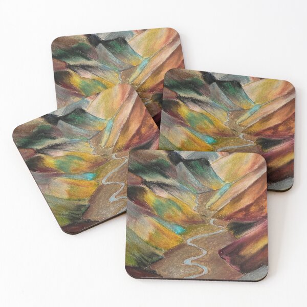 Item preview, Rainbows mountain oil pastels color  designed and sold by Puifai2489.
