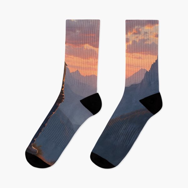 Item preview, Man Exploring The Mountains designed and sold by Lisamariesumner.