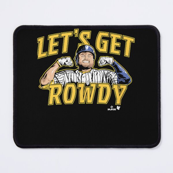Item preview, Officially Licensed R.o.w.d.y Tellez - Let's Get R.o.w.d.y Baseball Meme designed and sold by warda-shop.