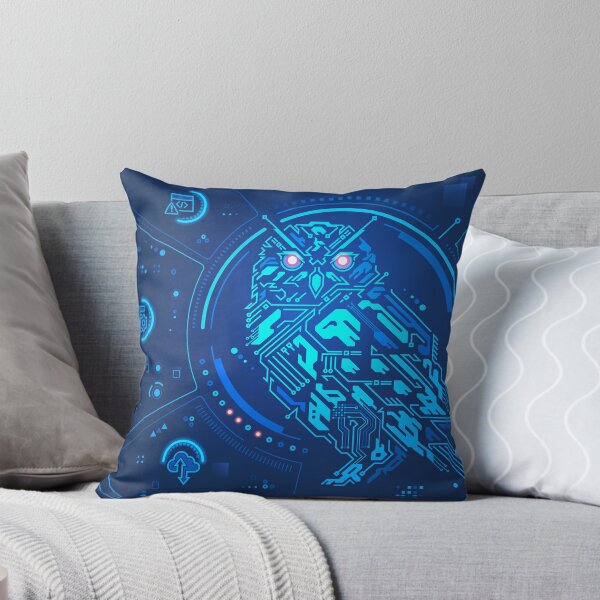 Item preview, cyber security owl futuristic element designed and sold by NiamLab.