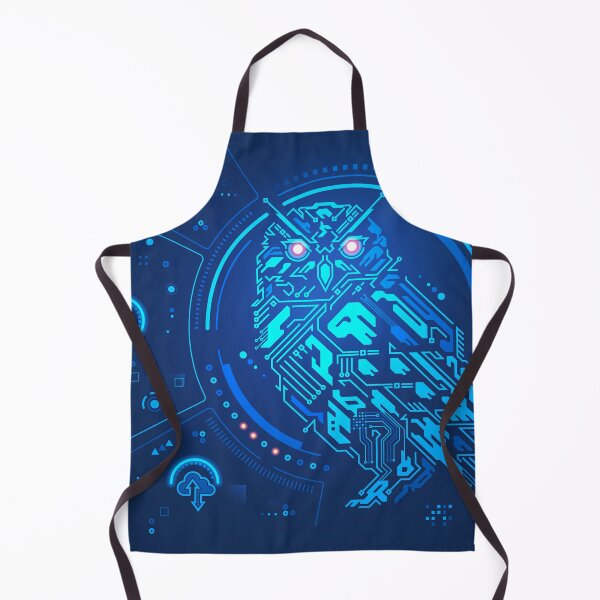 Item preview, cyber security owl futuristic element designed and sold by NiamLab.