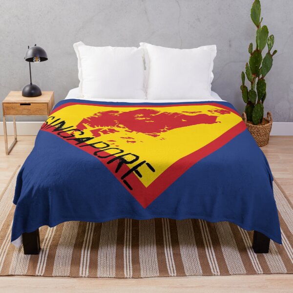 Item preview, SUPER SINGAPORE SHIELD - Freedom Is The Superpower -   SUPERHERO spellout design designed and sold by pelagio.