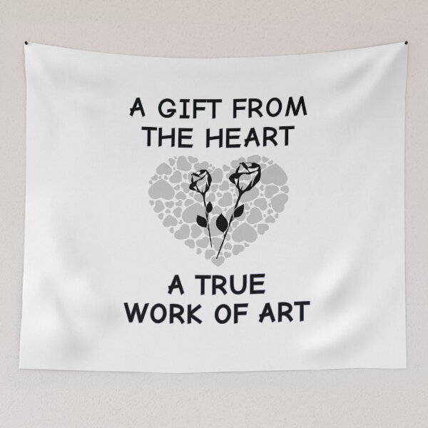 Item preview, A Gift from the Heart . A True Work of Art . Typographical . #3 designed and sold by Artistic63.