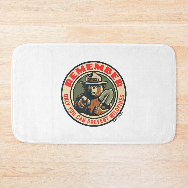 Item preview, Remember Only You Vintage Smokey Bear Seal Retro designed and sold by laothithane.