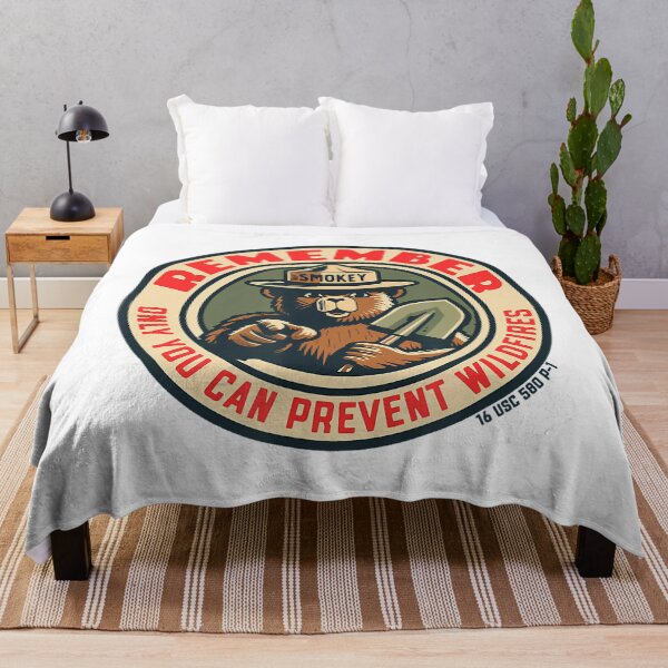 Item preview, Remember Only You Vintage Smokey Bear Seal Retro designed and sold by laothithane.