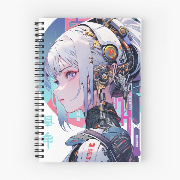 Item preview, Girl cyborg anime designed and sold by iWallGlow.