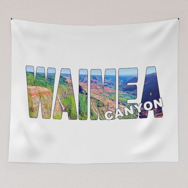 Item preview, WAIMEA Canyon - State Park Kauai Hawaii Waterfall designed and sold by Adam Gormley.