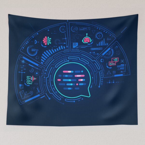Item preview, chatbot technology artificial intelligence chat interface designed and sold by NiamLab.