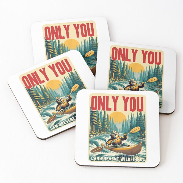 Item preview, Smokey Bear Kayak Only You Can Prevent Wildfires designed and sold by laothithane.