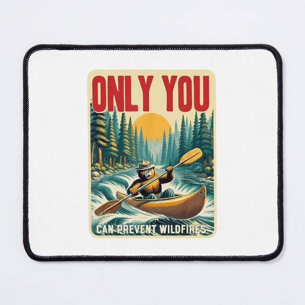 Item preview, Smokey Bear Kayak Only You Can Prevent Wildfires designed and sold by laothithane.
