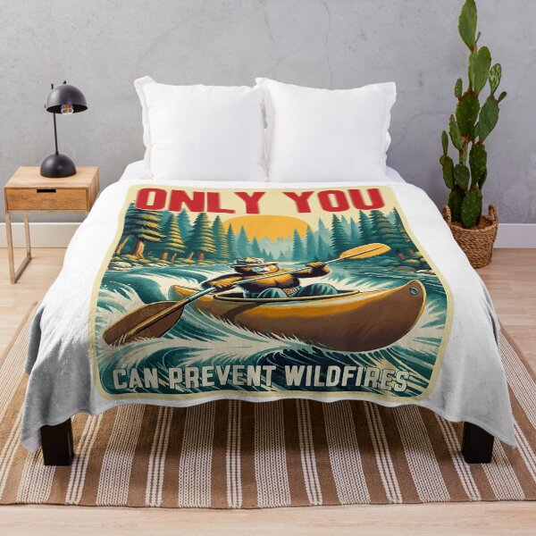 Item preview, Smokey Bear Kayak Only You Can Prevent Wildfires designed and sold by laothithane.