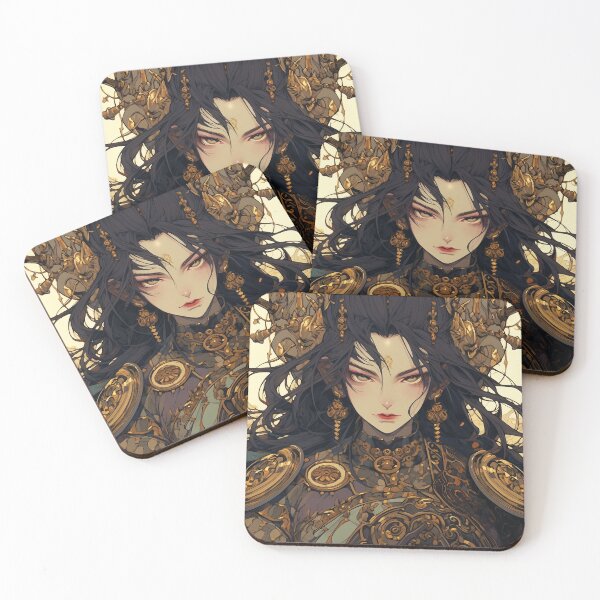 Item preview, Warrior anime girl designed and sold by iWallGlow.