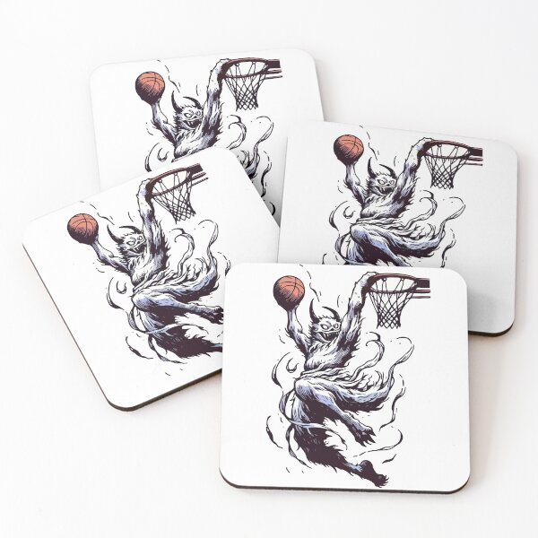 Item preview, Spectral Slam Dunk by Agile White Yokai Oni designed and sold by Yokai-Infinity.