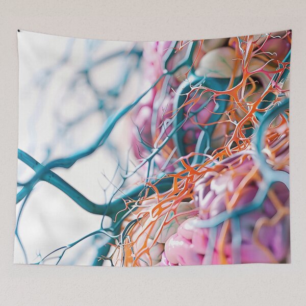 Item preview, Intricate Lymphatic System Exposing a Network of Vessels. designed and sold by CheerForGoods.
