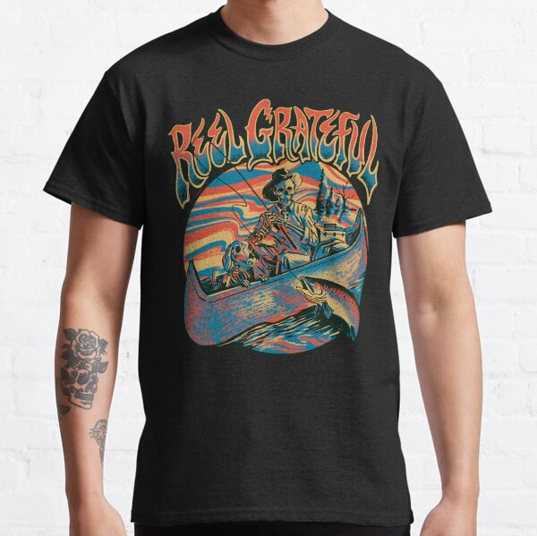 Vista previa del artículo con la obra «Carrete de pesca agradecido Buds», diseñado y vendido por TulpaPrints.