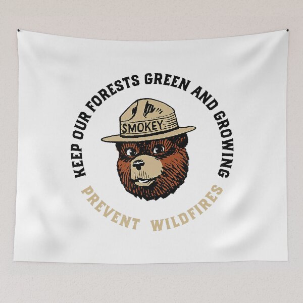Item preview, Smokey Bear Keep Our Forests Green and Growing Vintage designed and sold by laothithane.