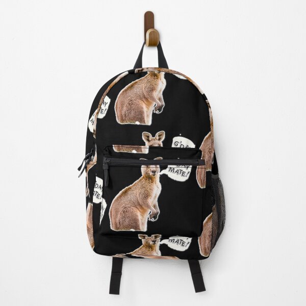 Item preview, Cheerful Kangaroo Art: G'Day Mate! Fun Aussie Wildlife Design - Top Selling! designed and sold by Michael van der Hoorn.