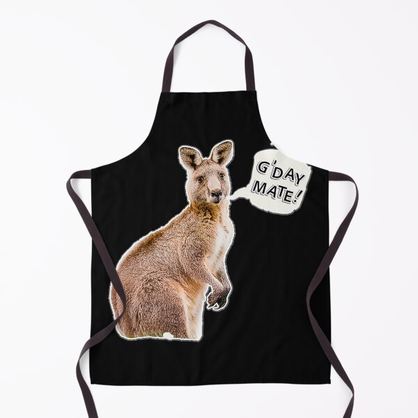 Item preview, Cheerful Kangaroo Art: G'Day Mate! Fun Aussie Wildlife Design - Top Selling! designed and sold by Michael van der Hoorn.
